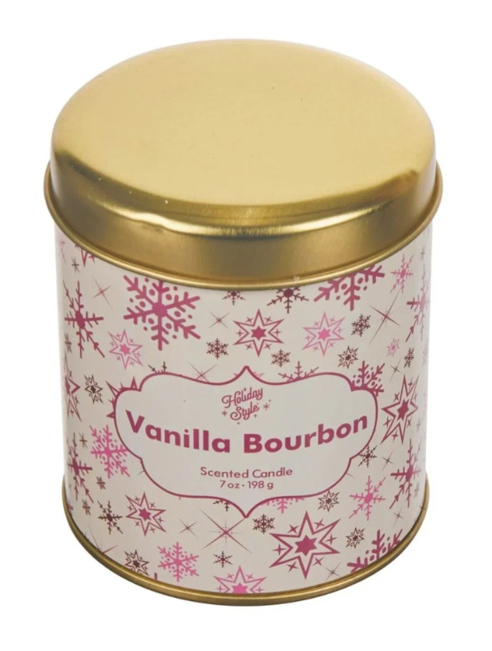 Holiday Style Vanilla Bourbon Candle